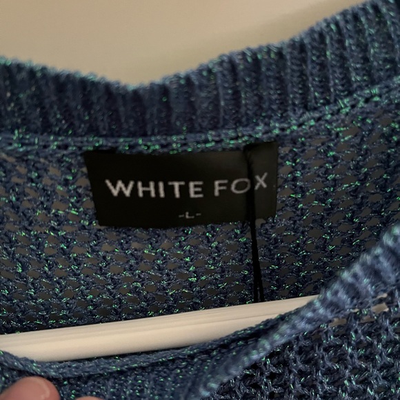 White fox outfit bold steps mesh tank and maxi skirt NWT! - Picture 4 of 12